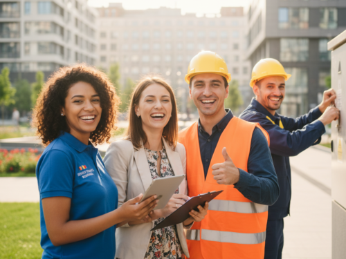 Servicii și echipe în teren